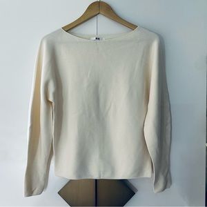 Uniqlo ivory jumper NWOT